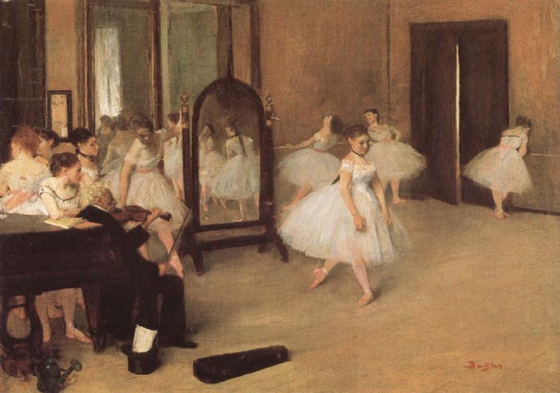 Edgar Degas The Dancing Class